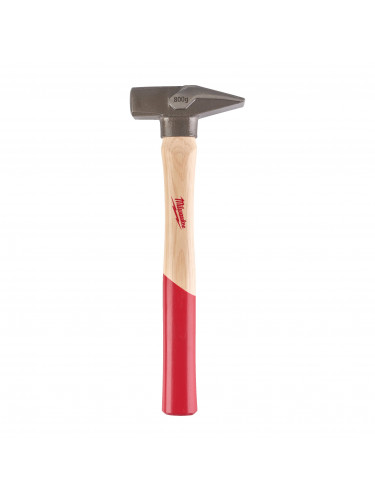MARTEAU DE SERRURIER MANCHE BOIS HICKORY ENGINEERS HAMMER 800G MILWAUKEE