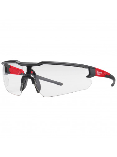 LUNETTES DE SÉCURITÉ CLAIRES ANTI-BUÉE & ANTI-RAYURE ENHANCED SAFETY GLASSES CLEAR MILWAUKEE