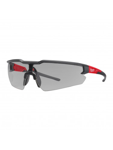 LUNETTES DE SÉCURITÉ CLAIRES ANTI-BUÉE & ANTI-RAYURE ENHANCED SAFETY GLASSES GREY - 1PC MILWAUKEE