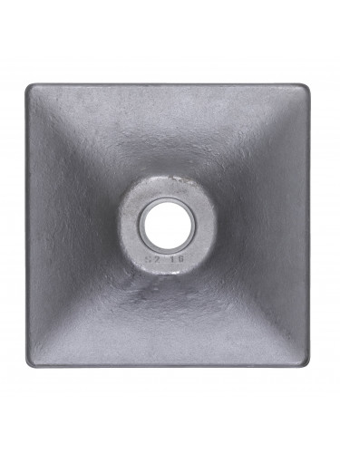 28MM HEX TAMPING PLATE GEN 2 HEX TAMPING PLATE 200 X 200MM - 1PC MILWAUKEE