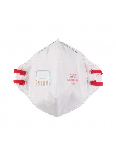 MASQUES FFP2 PLIABLE SANS VALVE FFP2 RESPIRATOR FOLDABLE - 20PC MILWAUKEE
