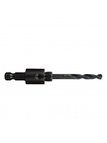 ARBRE POUR SCIES CLOCHES DIAMANDS HOLESAW ARBOR 14 - 30 MM / HEX 9.5 - 1 PC MILWAUKEE