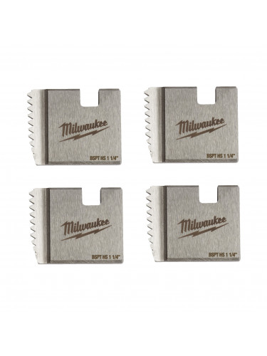 PEIGNES POUR FILIÈRE FPTD 1-1/4" BSPT HS MILWAUKEE