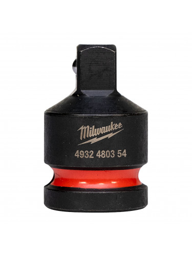 DOUILLES À CHOCS ½" - RÉDUCTEURS IMPACT SOCKET ADAPTOR 1/2" TO 3/8"-1PC MILWAUKEE