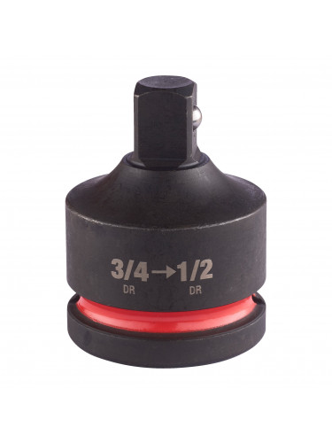 3/4" IMPACT ADAPTORS/REDUCERS II IMPACT SOCKET ADAPTOR 3/4" TO 1/2"-1PC MILWAUKEE