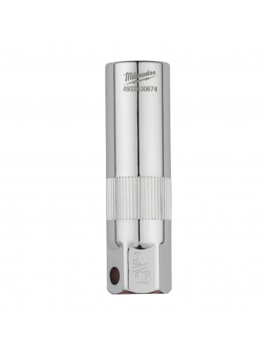 DOUILLE À BOUGIE ⅜″ 3/8" DRIVE 9/16" SPARK PLUG SOCKET MILWAUKEE