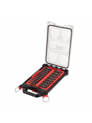 DOUILLES À CHOC SHOCKWAVE™ IMPACT DUTY 3/8" PACKOUT IMPACT SOCKET SET - 19 PC MILWAUKEE