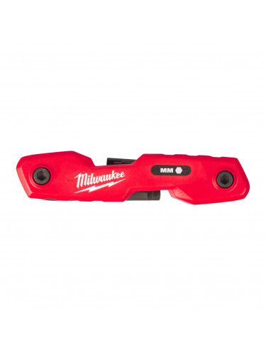 SET DE CLÉS PLIABLES METRIC FOLDING HEX KEY SET - 8 PC MILWAUKEE