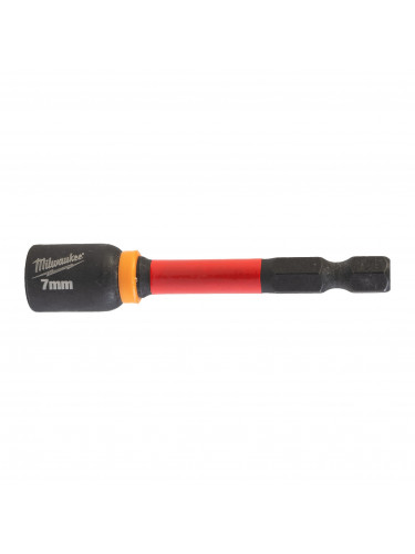 DOUILLES MAGNÉTIQUES SHOCKWAVE™ GEN II NUT DRIVER MAG SHW HEX7 X 65 MM - 1 PC MILWAUKEE