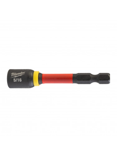 DOUILLES MAGNÉTIQUES SHOCKWAVE™ GEN II NUT DRIVER MAG SHW 5/16" X 65 MM - 1 PC MILWAUKEE