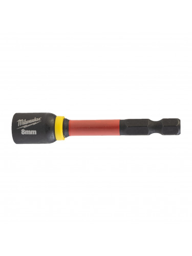 DOUILLES MAGNÉTIQUES SHOCKWAVE™ GEN II NUT DRIVER MAG SHW HEX8 X 65 MM - 1 PC MILWAUKEE