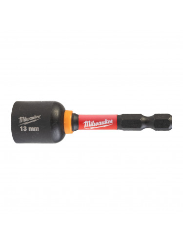 DOUILLES MAGNÉTIQUES SHOCKWAVE™ GEN II NUT DRIVER MAG SHW HEX13 X 65 MM - 1 PC MILWAUKEE