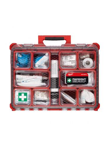 KIT DE PREMIER SECOURS PACKOUT XL DIN 13157 PACKOUT FIRST AID KIT XL MILWAUKEE