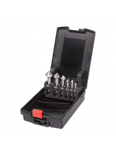 FRAISE CONIQUE COBALT COUNTERSINK SET HSS CO - 6 PC MILWAUKEE