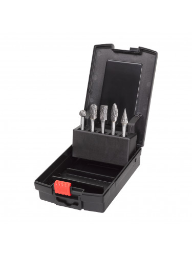 FRAISE CARBURE BURRS TC 6 X 12.7MM SET - 5 PC MILWAUKEE