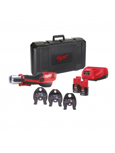 M12™ SERTISSEUSE HYDRAULIQUE FORCE LOGIC™ M12 HPT-202C V-SET2 MILWAUKEE