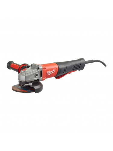 MEULEUSE D'ANGLE 1250W, GÂCHETTE “HOMME MORT” ET FREIN AGV 13-125 XSPDEB KIT MILWAUKEE