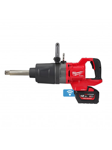 M18 FUEL™ ONE-KEY™ BOULONNEUSE 1″ À POIGNÉE D ET NEZ LONG AVEC FIXATION O'RING M18 ONEFHIWF1D-121C MILWAUKEE
