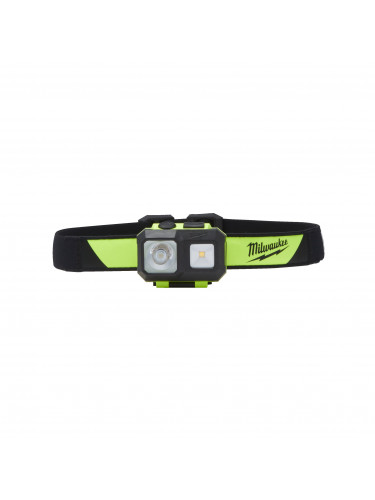 LAMPE FRONTALE ALCALINE HAUTE VISIBILITÉ ATEX ISHL-LED MILWAUKEE