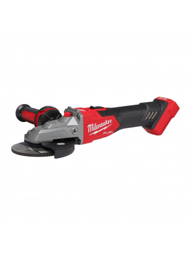 M18 FUEL™MEULEUSE D'ANGLE 125 MM TÊTE PLATE, AVEC INTERRUPTEUR COULISSANT ET FREIN M18 FSAGF125XB-0X MILWAUKEE