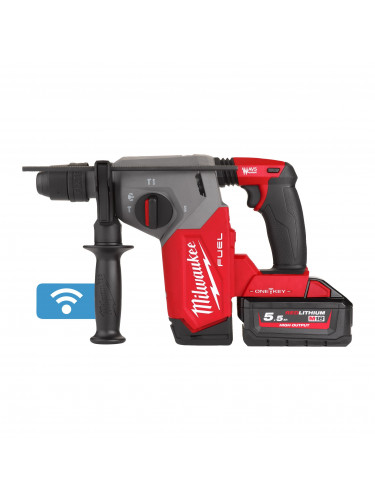 M18 FUEL™ PERFORATEUR SDS-PLUS 26 MM - 4 MODES AVEC MANDRIN FIXTEC™ ET ONE-KEY™ M18 ONEFHX-552X MILWAUKEE