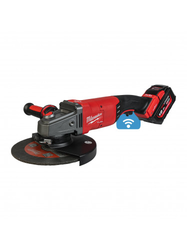 M18 FUEL™ MEULEUSES D'ANGLE ONE-KEY™ 230 MM GÂCHETTE "HOMME MORT" AVEC FREIN M18 ONEFLAG230XPDB-122C MILWAUKEE