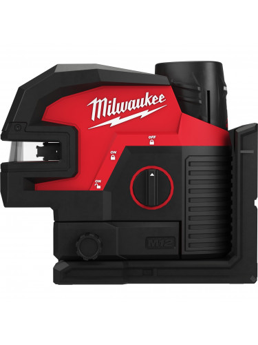 M12™ LASER VERT 2 LIGNES 4 POINTS M12 CLL4P-301C MILWAUKEE