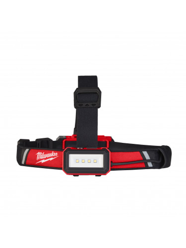 LAMPE FRONTALE RECHARGEABLE 600 LUMENS COMPATIBLE CASQUE L4 HLRP-301 MILWAUKEE