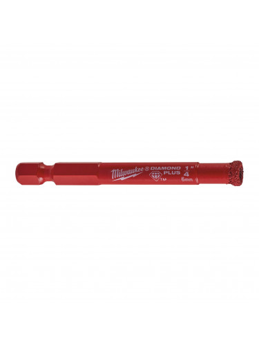 DIAMOND MAX™ - FORETS¼″ À EAU/À SEC 6 MM ¼" HEX MILWAUKEE
