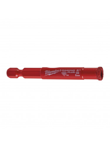 DIAMOND MAX™ - FORETS¼″ À EAU/À SEC 8 MM ¼" HEX MILWAUKEE