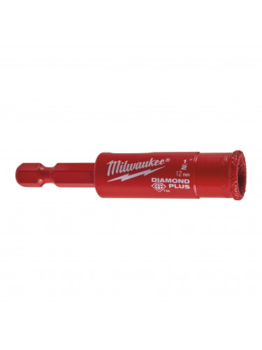 DIAMOND MAX™ - FORETS¼″ À EAU/À SEC 12 MM ¼" HEX MILWAUKEE