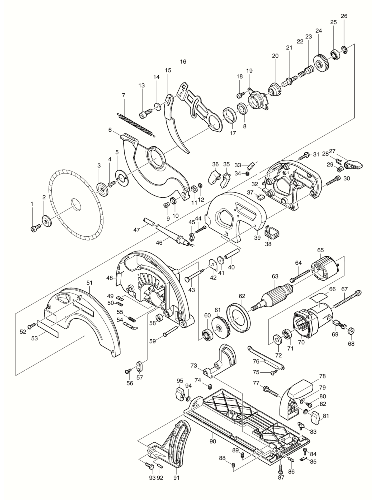 SCIE CIRCULAIRE MAKITA 5103R