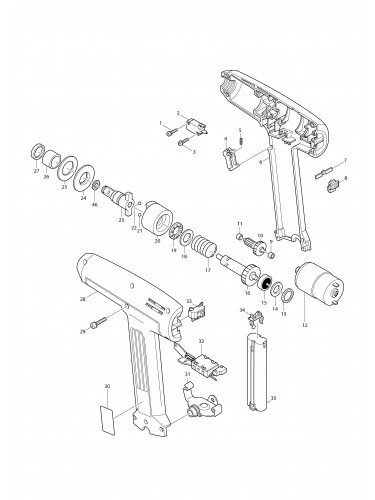 Vue éclatée Makita 6900D#01