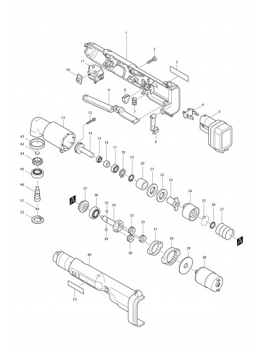 Vue éclatée Makita 6940D#01