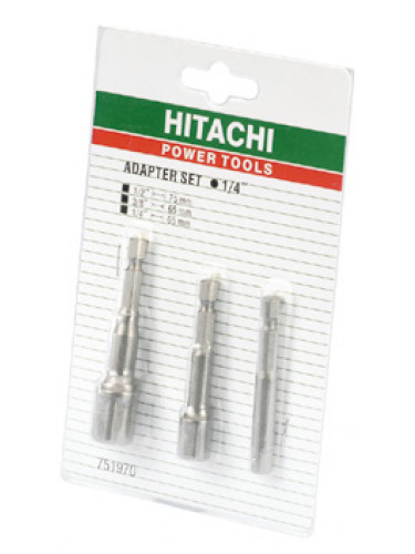 BLISTER 3 ADAPTATEURS DE VISSAGE HITACHI