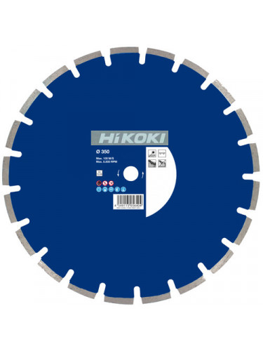 DISQUE DIAMANT TURBOB HIKOKI POUR TRONCONNEUSE THERMIQUE