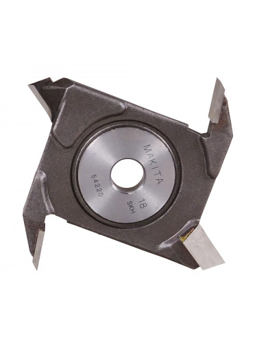 Molette grain d'orge pour rainureuse Makita