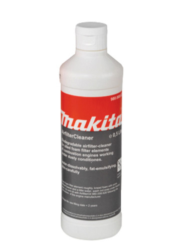 Solvant de nettoyage pour filtre Makita