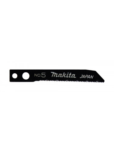 Lame métal (1 à 3 mm), inox (1 à 3 mm), alu (1 à 3 mm) et PVC (1 à 6 mm) Makita