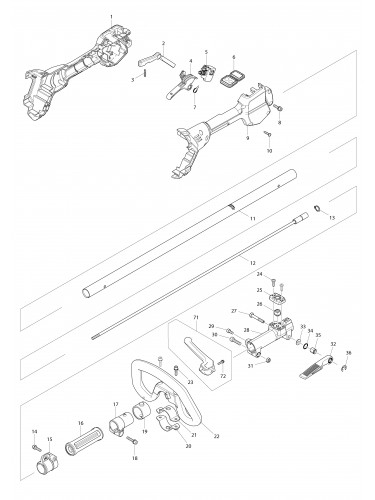 Vue éclatée Makita AC3611#01