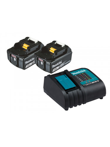 Paquet de batterie et de chargeur Makita