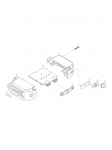 Vue éclatée Makita ADP001G#01