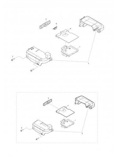 Vue éclatée Makita ADP05#01