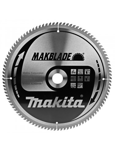 Lames carbure ''Makblade'' Bois, pour scies radiales et à onglets Makita