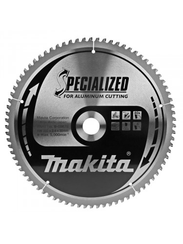 Lame de scie circulaire, alliage T.C.T spécialisé, 305 x 30 mm, 80 dents Makita
