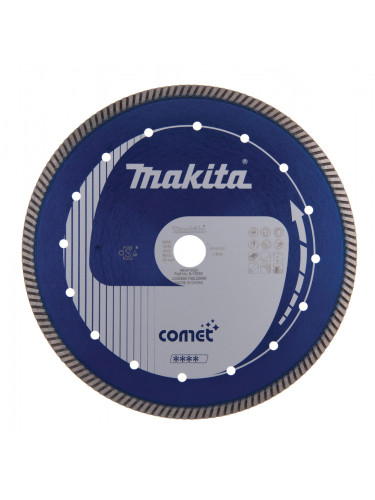 Disques diamant COMET Spécialisés, JANTE CRENELÉE pour matériaux durs Makita