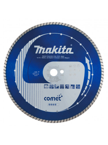 Disques diamant COMET Spécialisés, JANTE CRENELÉE pour matériaux durs Makita