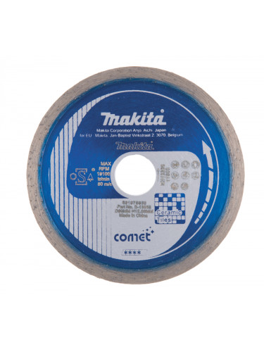 Disques diamant COMET Spécialisés, JANTE CONTINUE pour matériaux délicats Makita