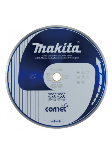 Disques diamant COMET Spécialisés, JANTE CONTINUE pour matériaux délicats Makita