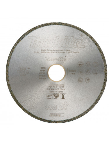 Disques diamant COMET Spécialisés, SPÉCIAL VERRE Makita